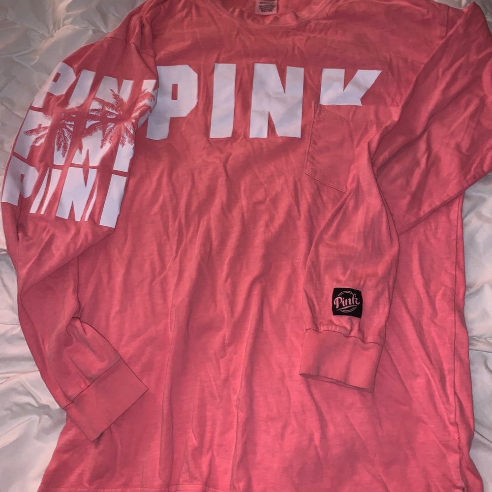 Long Sleeve Pink Shirt